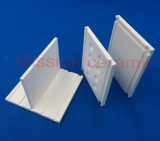 Alumina ceramic plate and ceramic  substrate